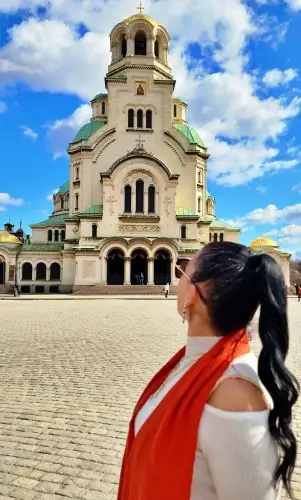 Kezban Özcan Alexander Nevsky Katedrali Sofya meydanı